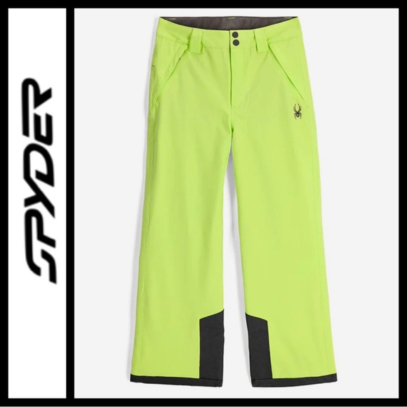 NWT Spyder Revel Girl’s Lime Ice Ski Pants